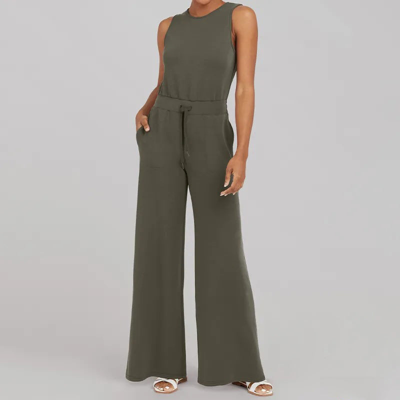 Desiree - Mouwloze strakke jumpsuit