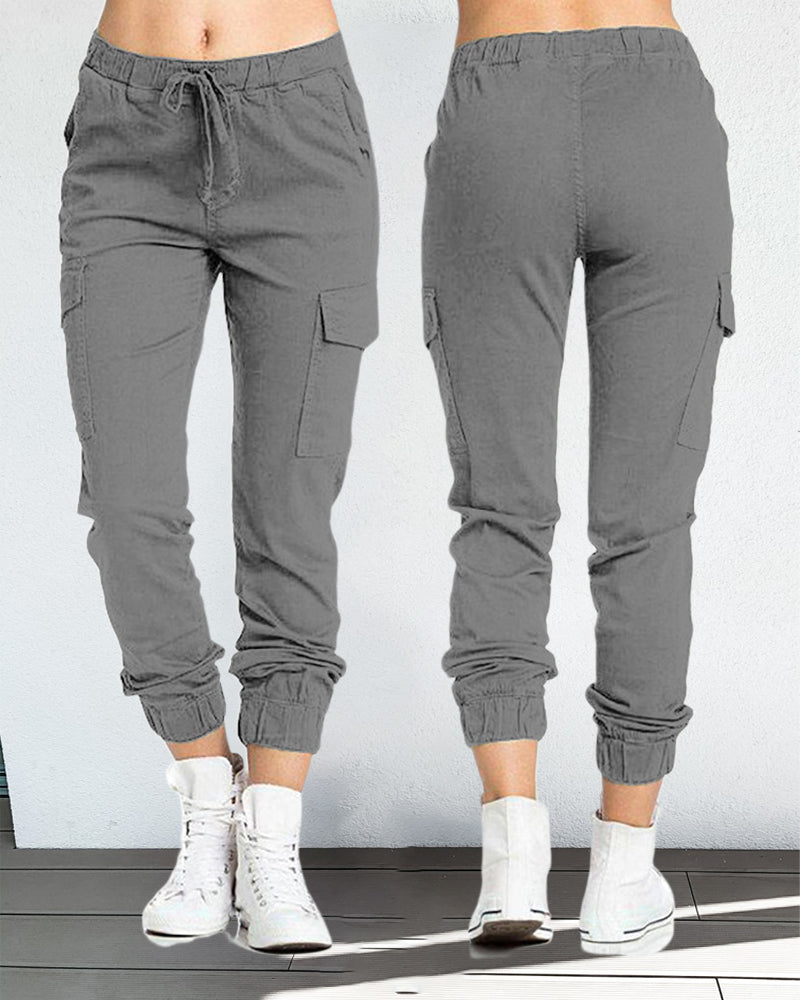 Akiro - Slim-fit cargo broek