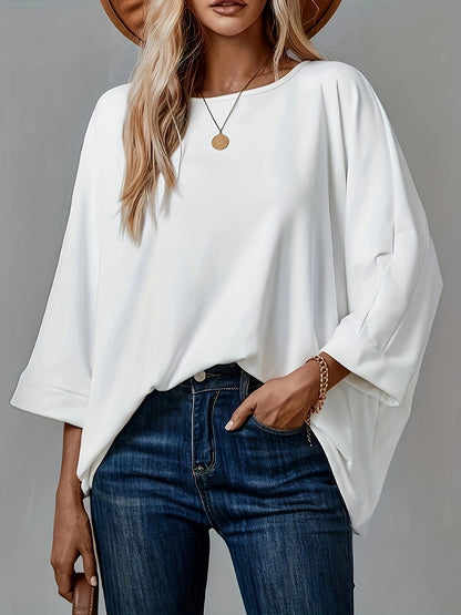 Witte oversized blouse - Laura