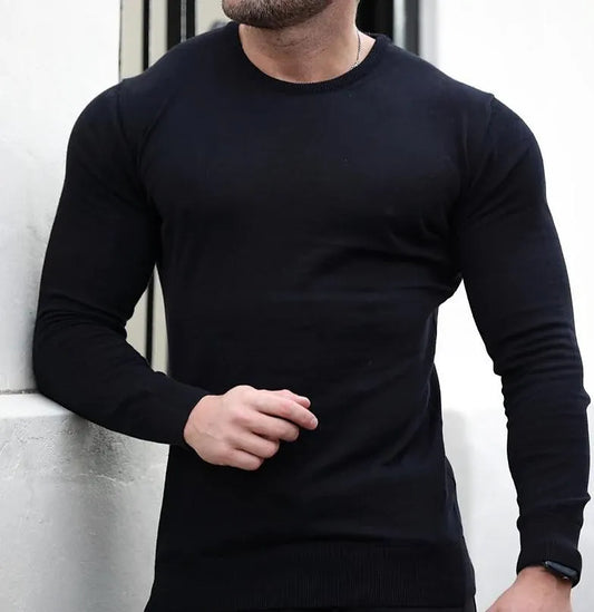 Terry - Stijlvolle longsleeve top slim fit