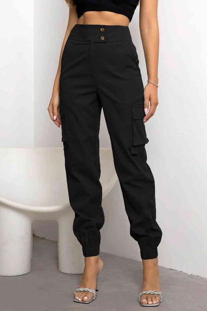 Victorya - Cargo broek met hoge taille