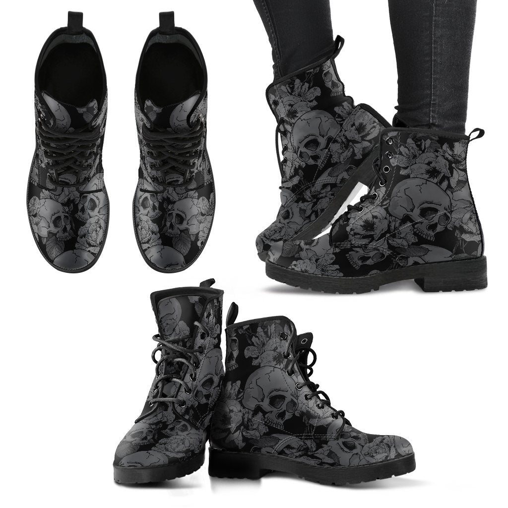 SKULL BOOTS - warme winterlaarzen