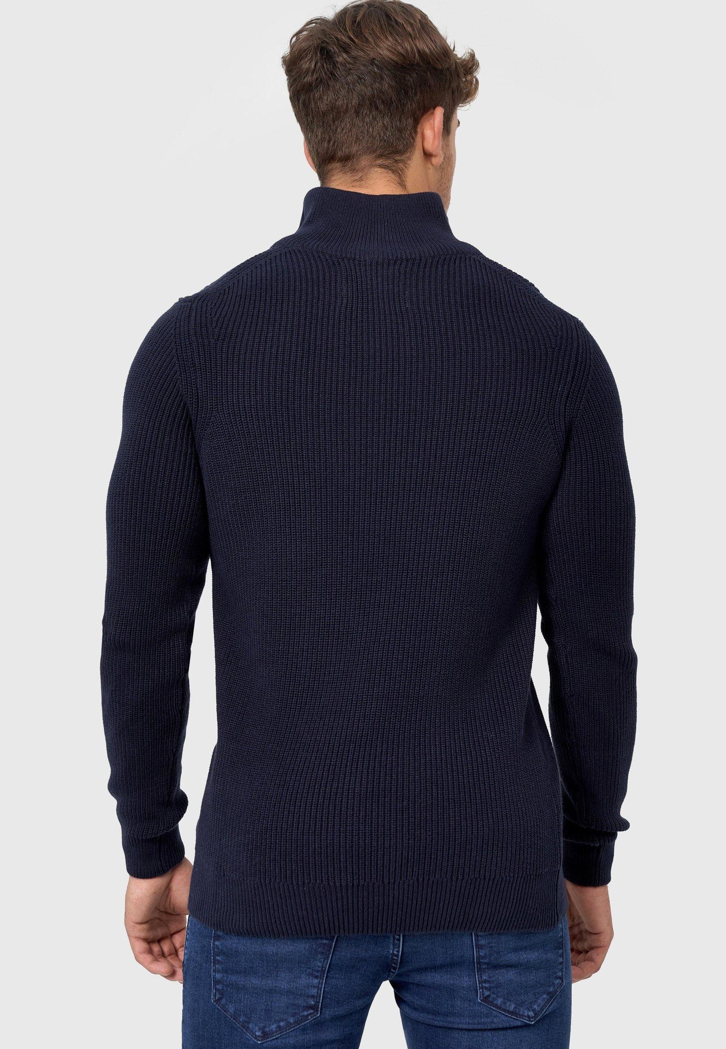 Soren - cormac - stijlvol sweatshirt met kwart rits