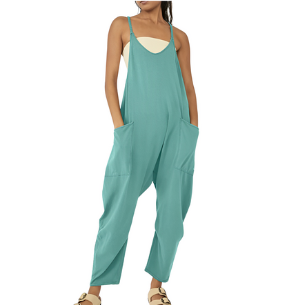 Alexa® - Dames jumpsuit wijde pijpen romper