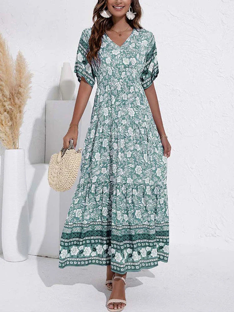 SADIE - Bohemien maxi jurk