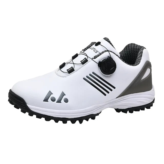 Witte high-performance golfschoen voor heren - precisie en comfort