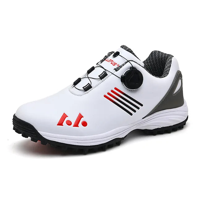 Witte high-performance golfschoen voor heren - precisie en comfort