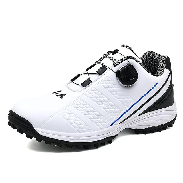 Witte high-performance golfschoen voor heren - precisie en comfort