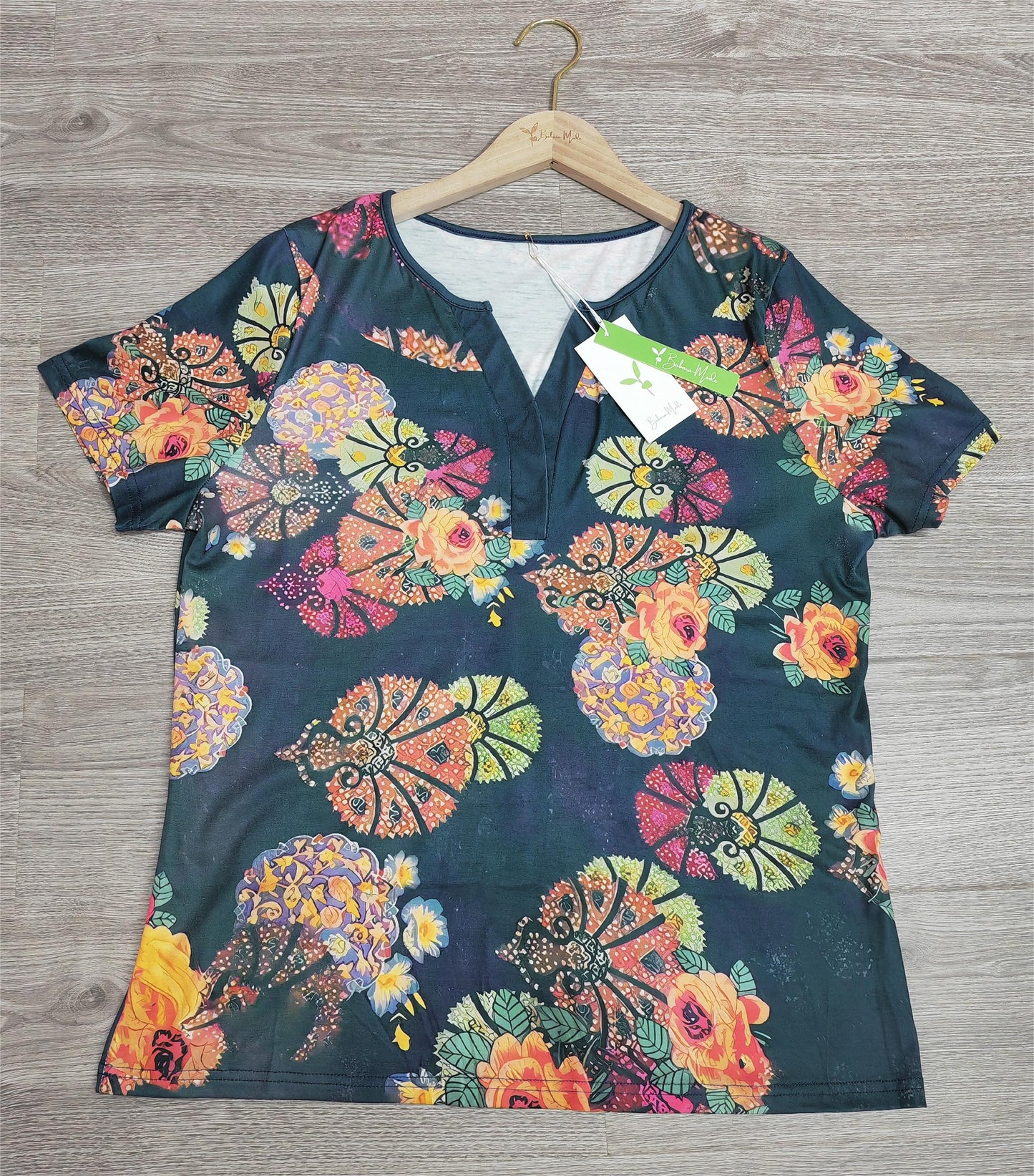 PureWear® - Trendy printtop met korte mouwen