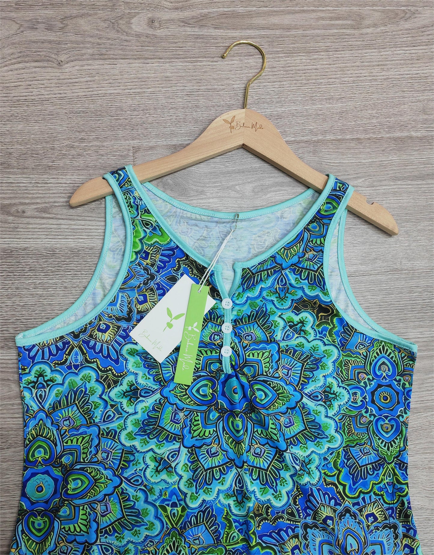 SpringStil® - Groovy mouwloze print top