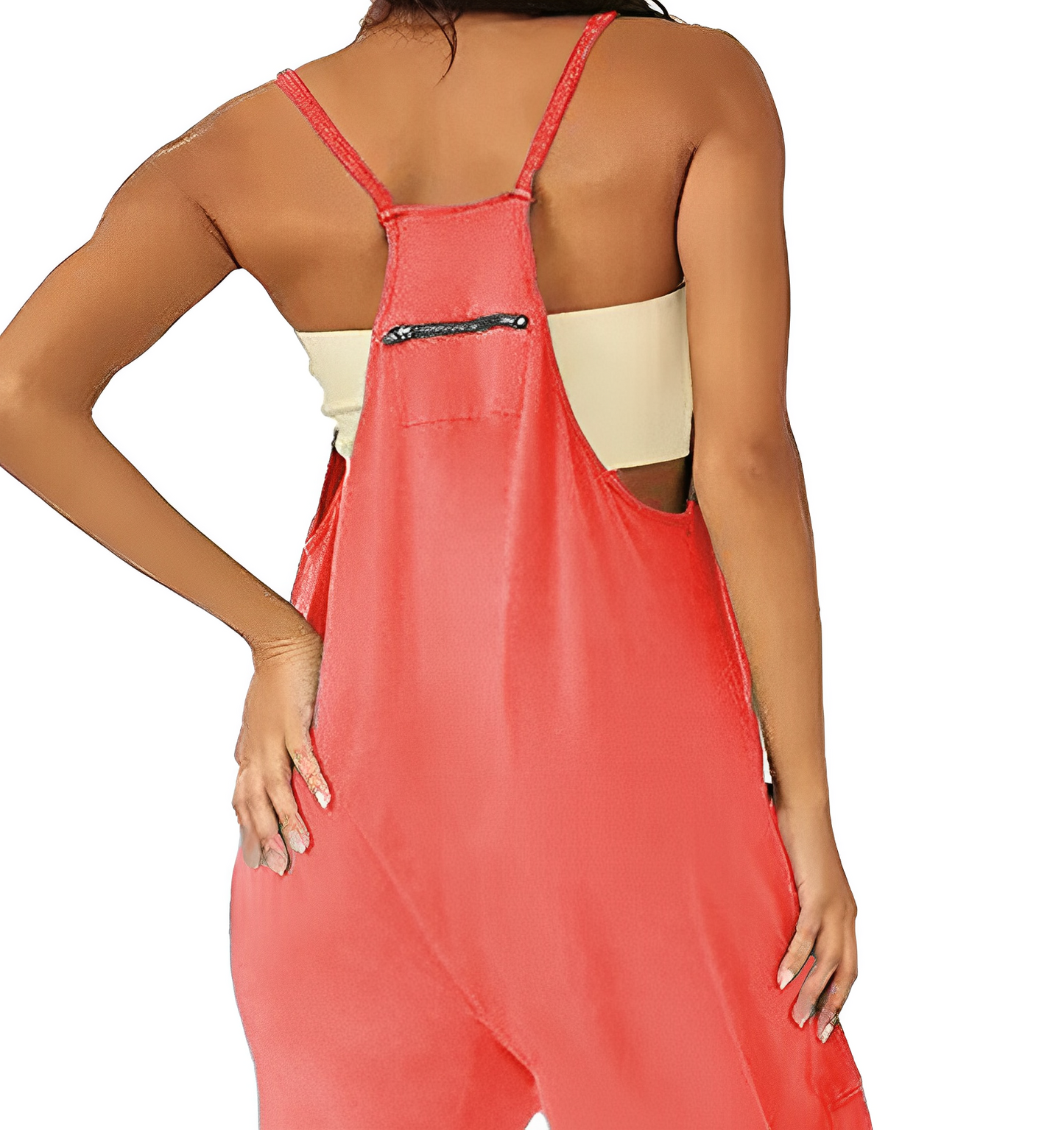 Alexa® - Dames jumpsuit wijde pijpen romper