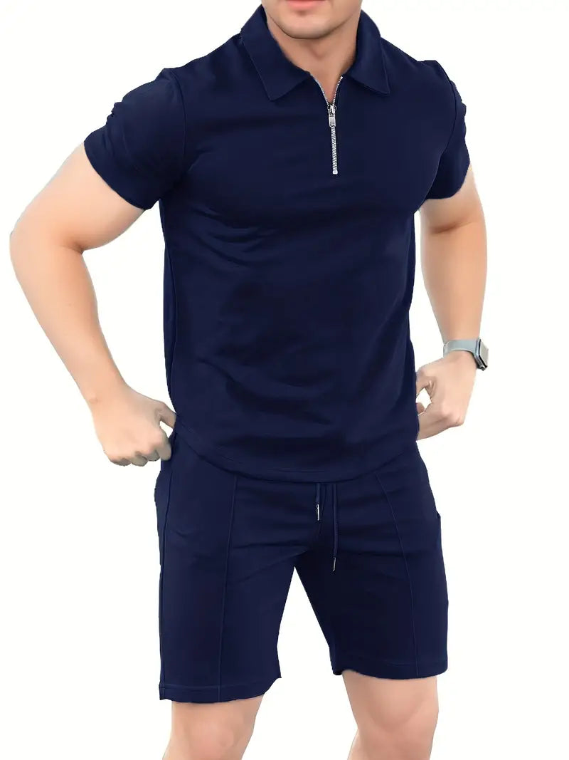 Tyler - 2-delige, casual, trendy poloshirtset