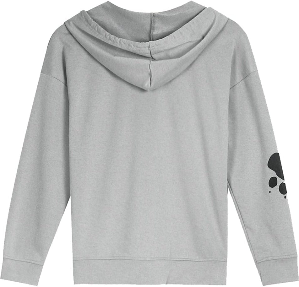 Santvarius® - Zakloos grijs sweatshirt met dierenprint