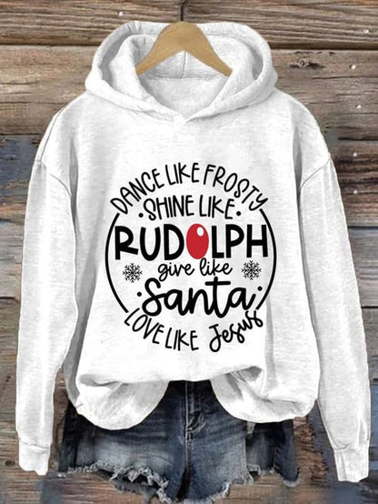 Rudolph - sweatshirt met lange mouwen voor dames