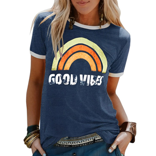 Dames T-shirt - Good Vibes