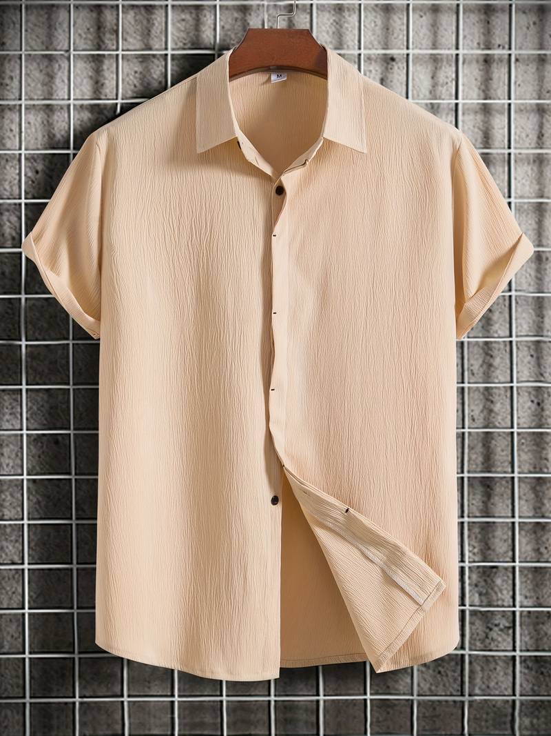 Paul - casual vakantie shirt met korte mouwen