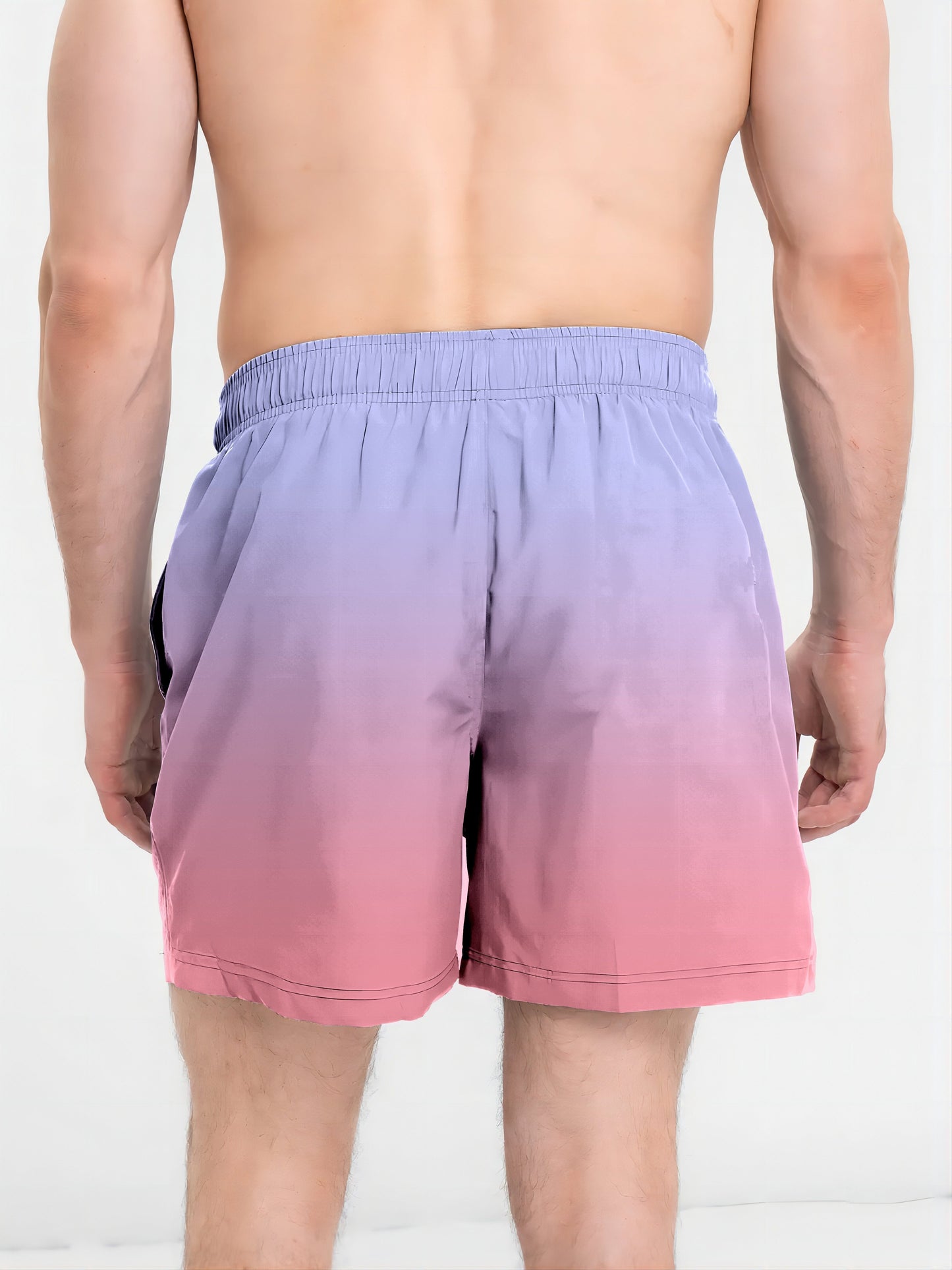 Strandshort met kleurverloop - Leon