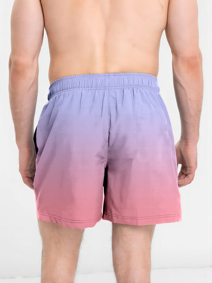 Strandshort met kleurverloop - Leon