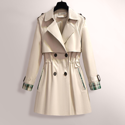 Beige Elegance - Klassieke trenchcoat in beige