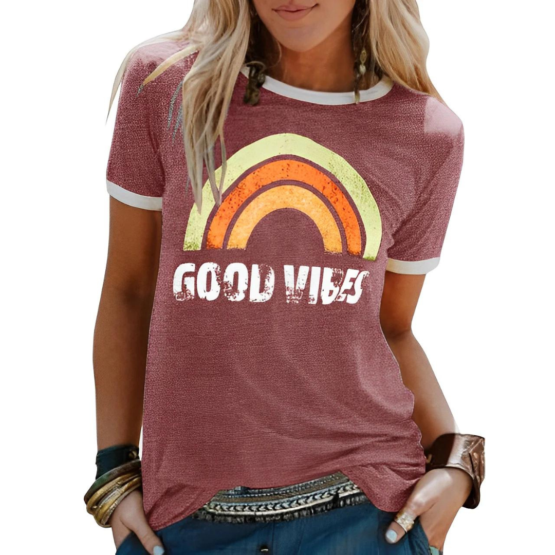 Dames T-shirt - Good Vibes