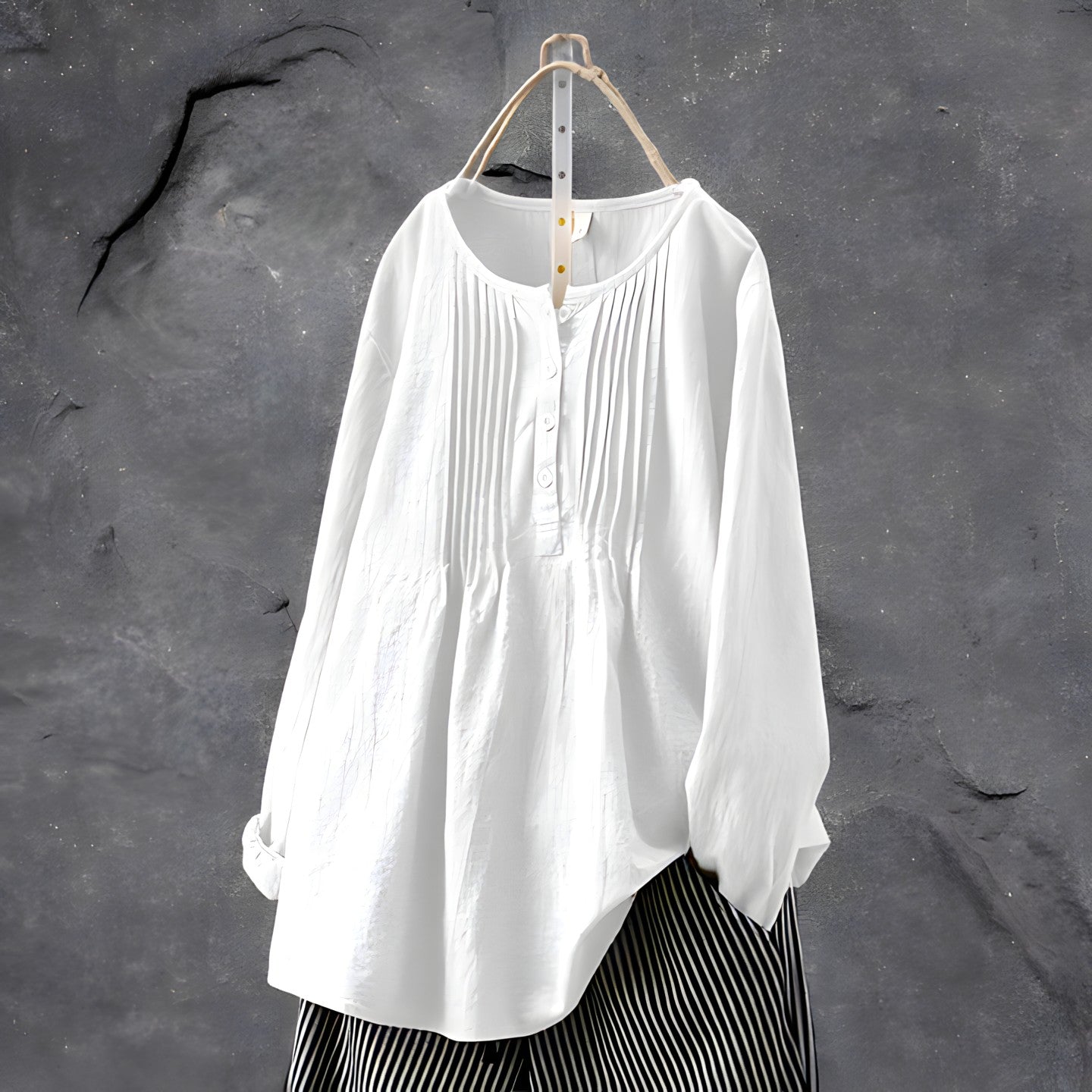 Blouse met lange mouwen - Dorien