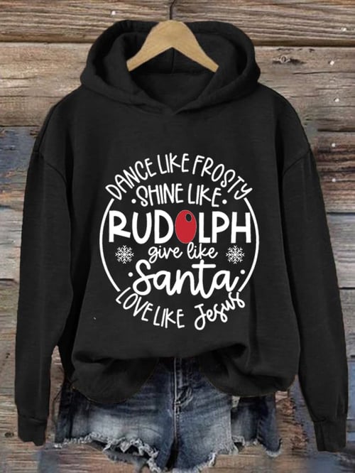 Rudolph - sweatshirt met lange mouwen voor dames