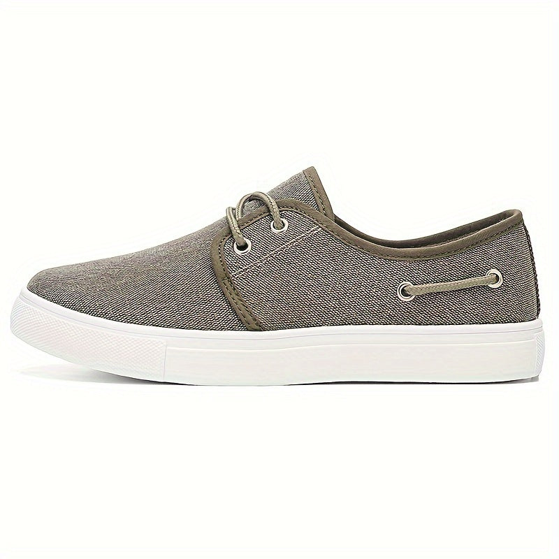 Casual schoenen van beige canvas - Paul