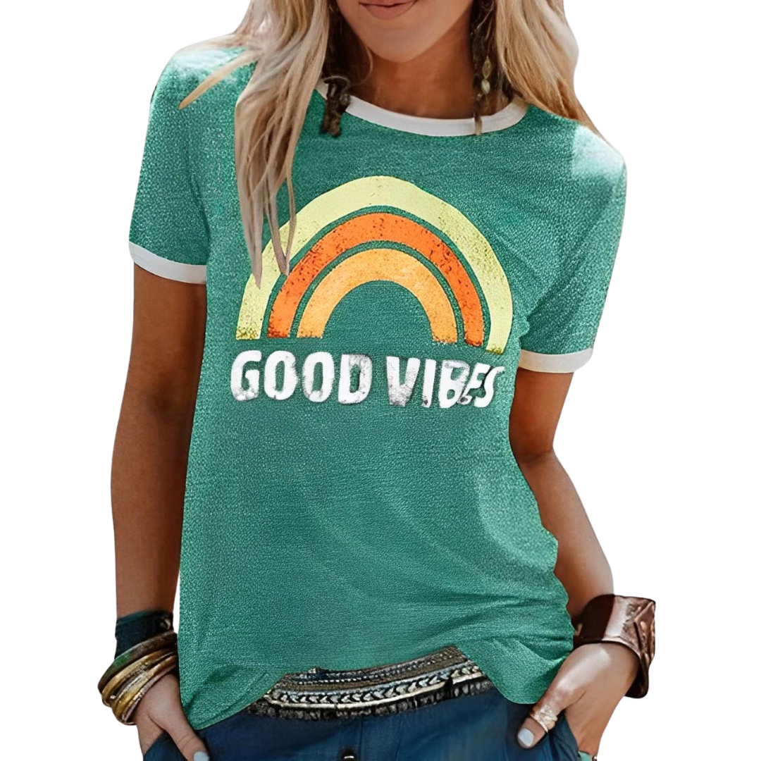 Dames T-shirt - Good Vibes