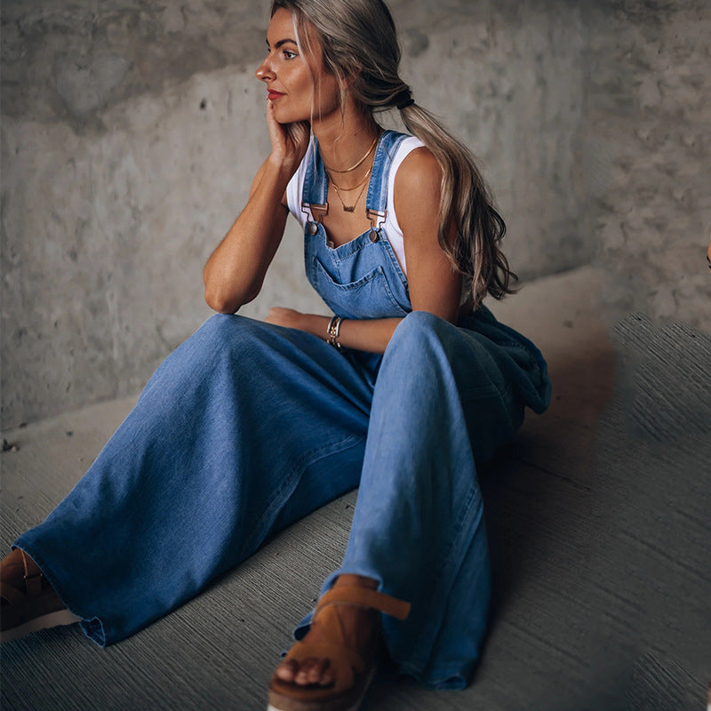 Solenn - Denim jumpsuit