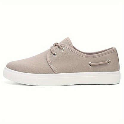 Casual schoenen van beige canvas - Paul