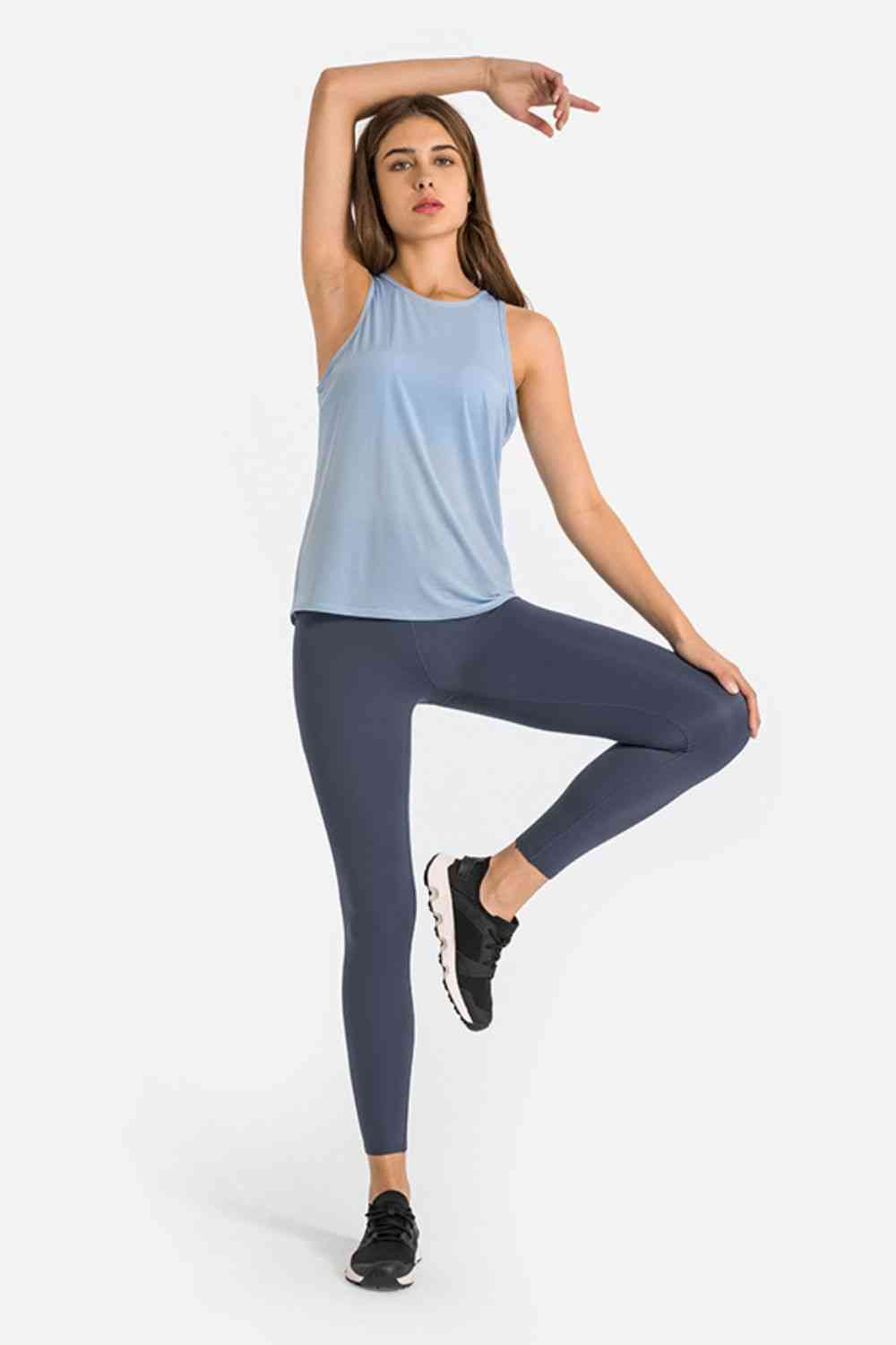 Quirina - Yoga legging met hoge taille