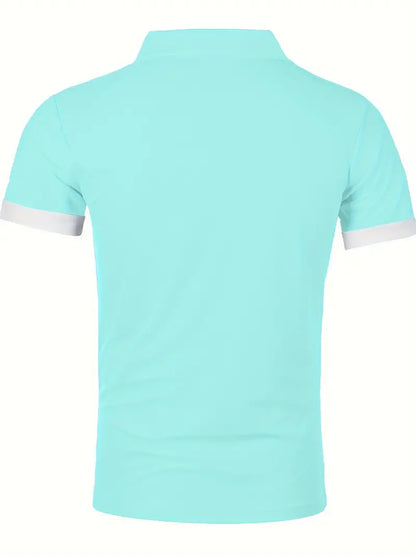 William - casual colorblock overhemd voor mannen