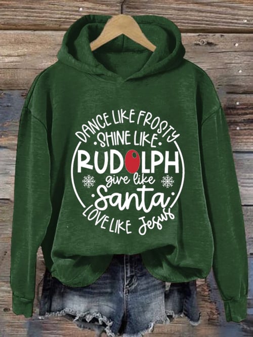 Rudolph - sweatshirt met lange mouwen voor dames