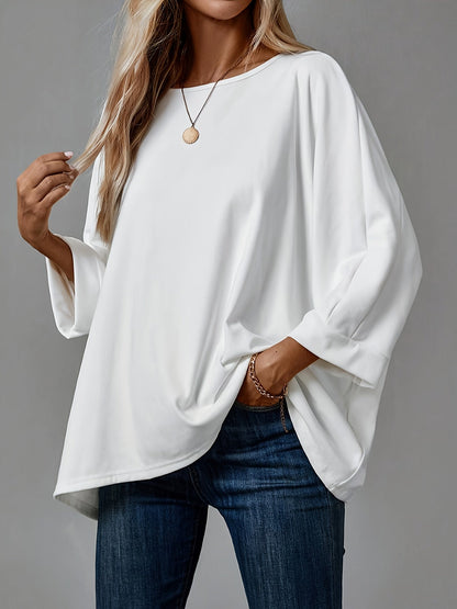 Witte oversized blouse - Laura