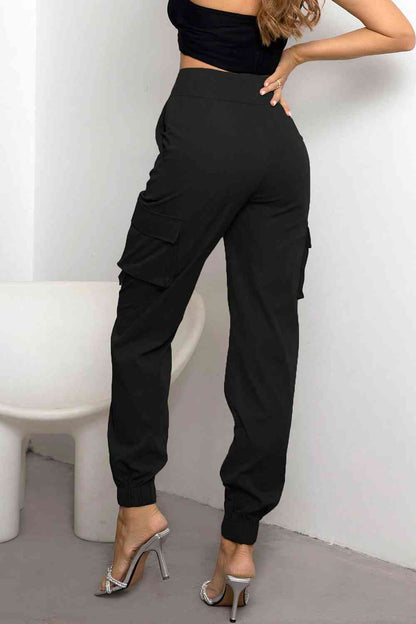 Victorya - Cargo broek met hoge taille