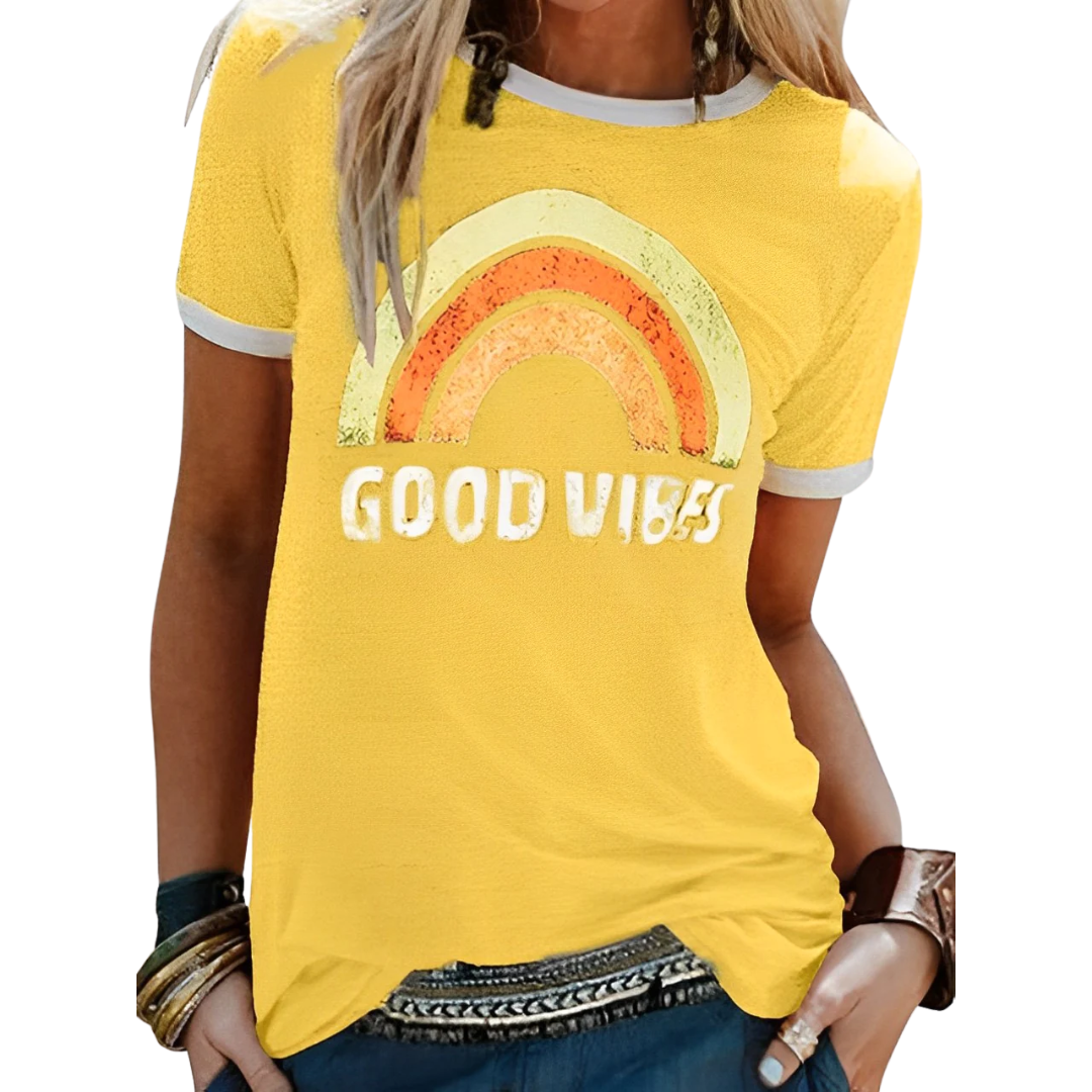 Dames T-shirt - Good Vibes