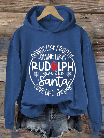 Rudolph - sweatshirt met lange mouwen voor dames