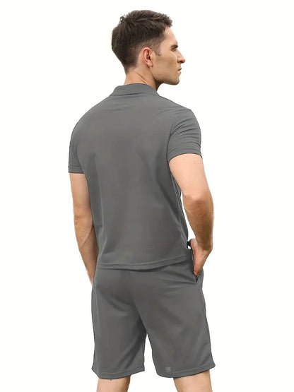 Tyler - 2-delige, casual, trendy poloshirtset