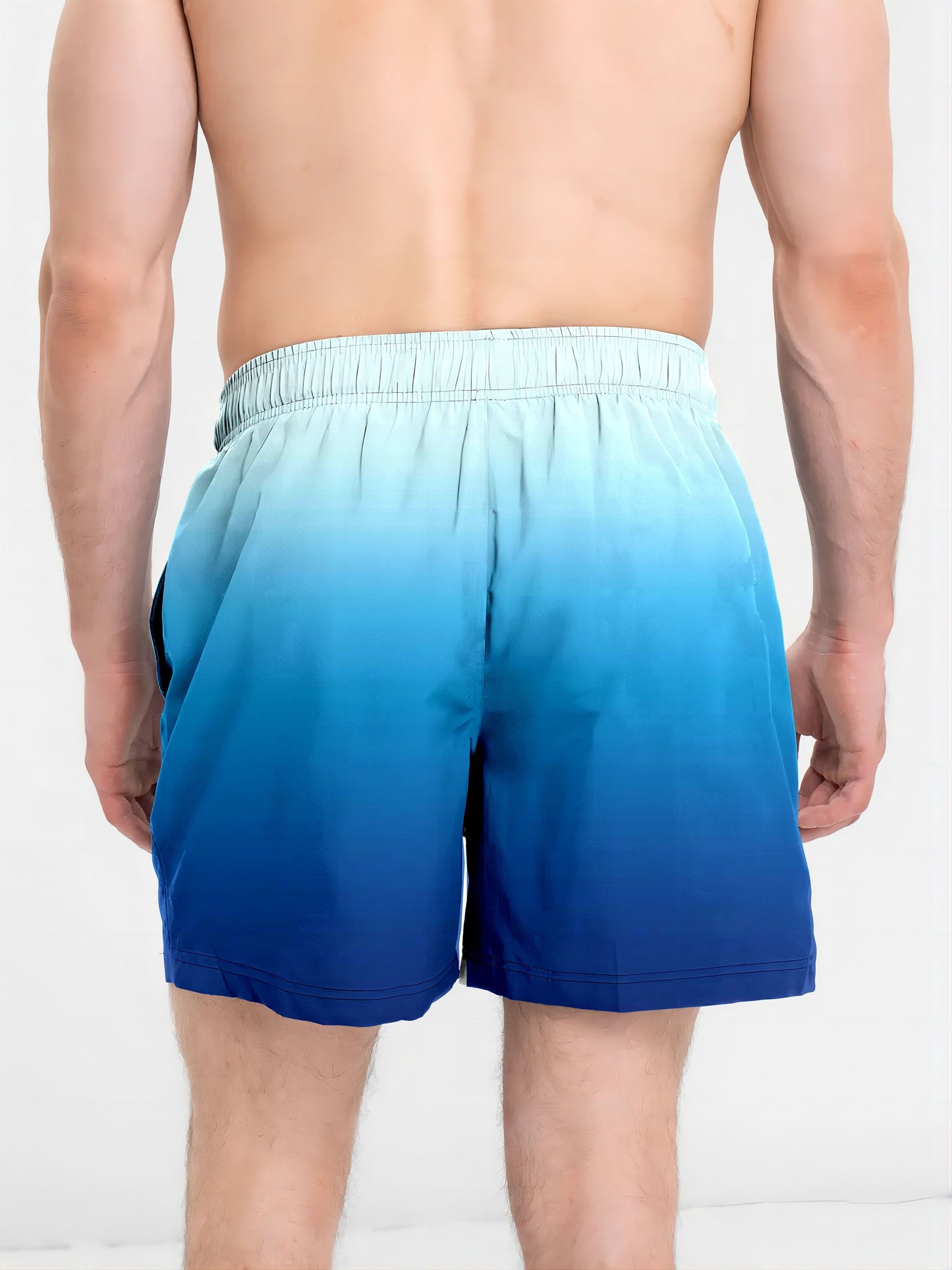 Strandshort met kleurverloop - Leon