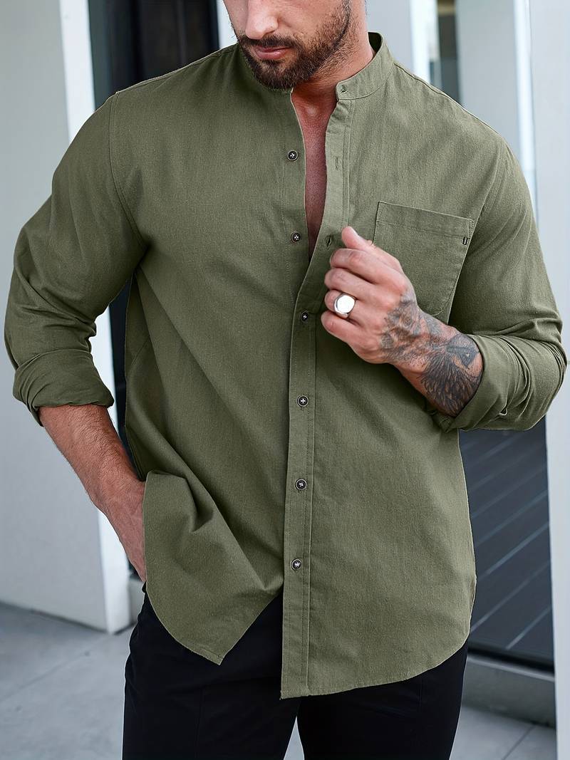 Anthony - casual button-down voor mannen