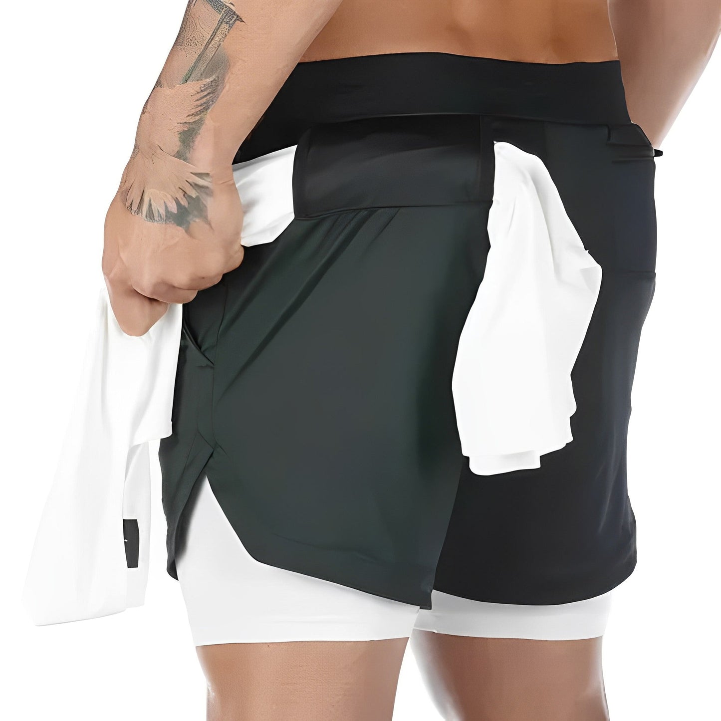 2-in-1 sportbroek