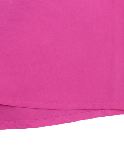 Roze volant top Greta