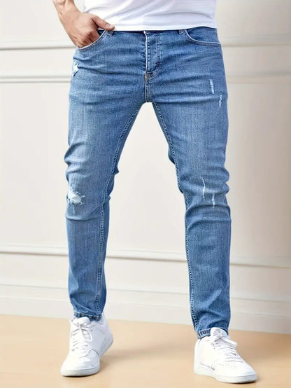 Alexander - casual siim-fit jeans voor heren