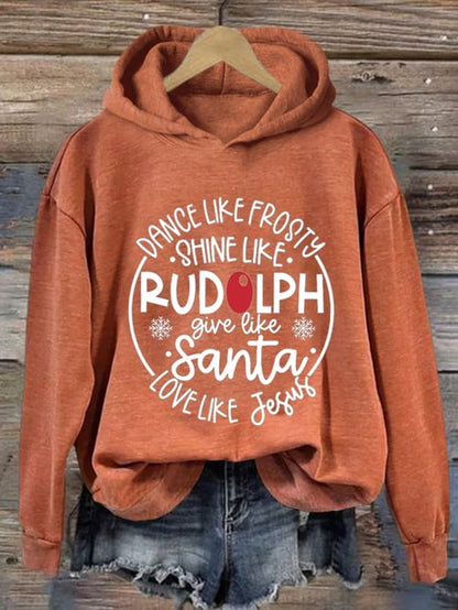 Rudolph - sweatshirt met lange mouwen voor dames