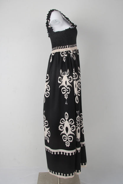 Strand magie maxi jurk