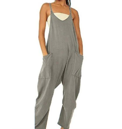 Alexa® - Dames jumpsuit wijde pijpen romper