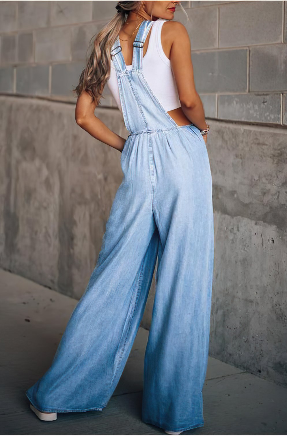 Solenn - Denim jumpsuit