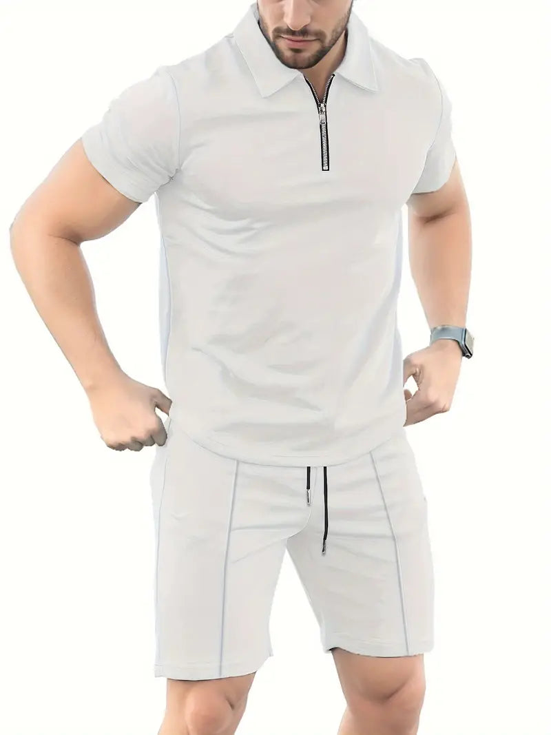 Tyler - 2-delige, casual, trendy poloshirtset