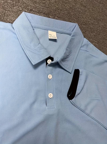 Benjamin - golfshirt met lange mouwen voor heren