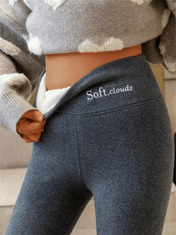 SoftCloud - Afslankende legging met fleecevoering